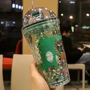 High-Value Dinosaur Doll With Straw Water Cup For Female Students Korean Version Of Anti-Fall Plastic Creative Handy Cup - Bellarte Enchanté High-Value Dinosaur Doll With Straw Water Cup For Female Students Korean Version Of Anti-Fall Plastic Creative Handy Cup